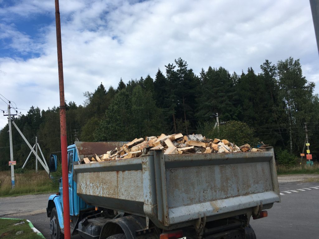 оставка дров в Талдомском районе
